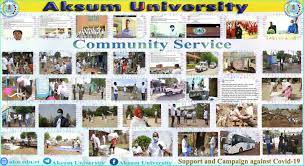 Aksum University Building Exterior