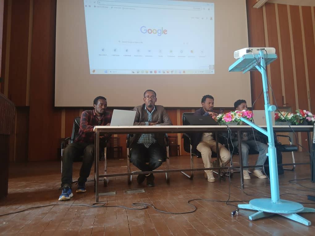 E-Learning Management Unit Directorate of Aksum University Holds orientation on the usage of LMS and Exam Protocol Awareness for First-Year Students